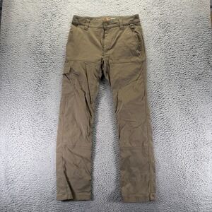 Ridgecut Toughwear Pant Mens 30x32 Brown Nylon Windbreaker Hiking Gorpcore Cargo